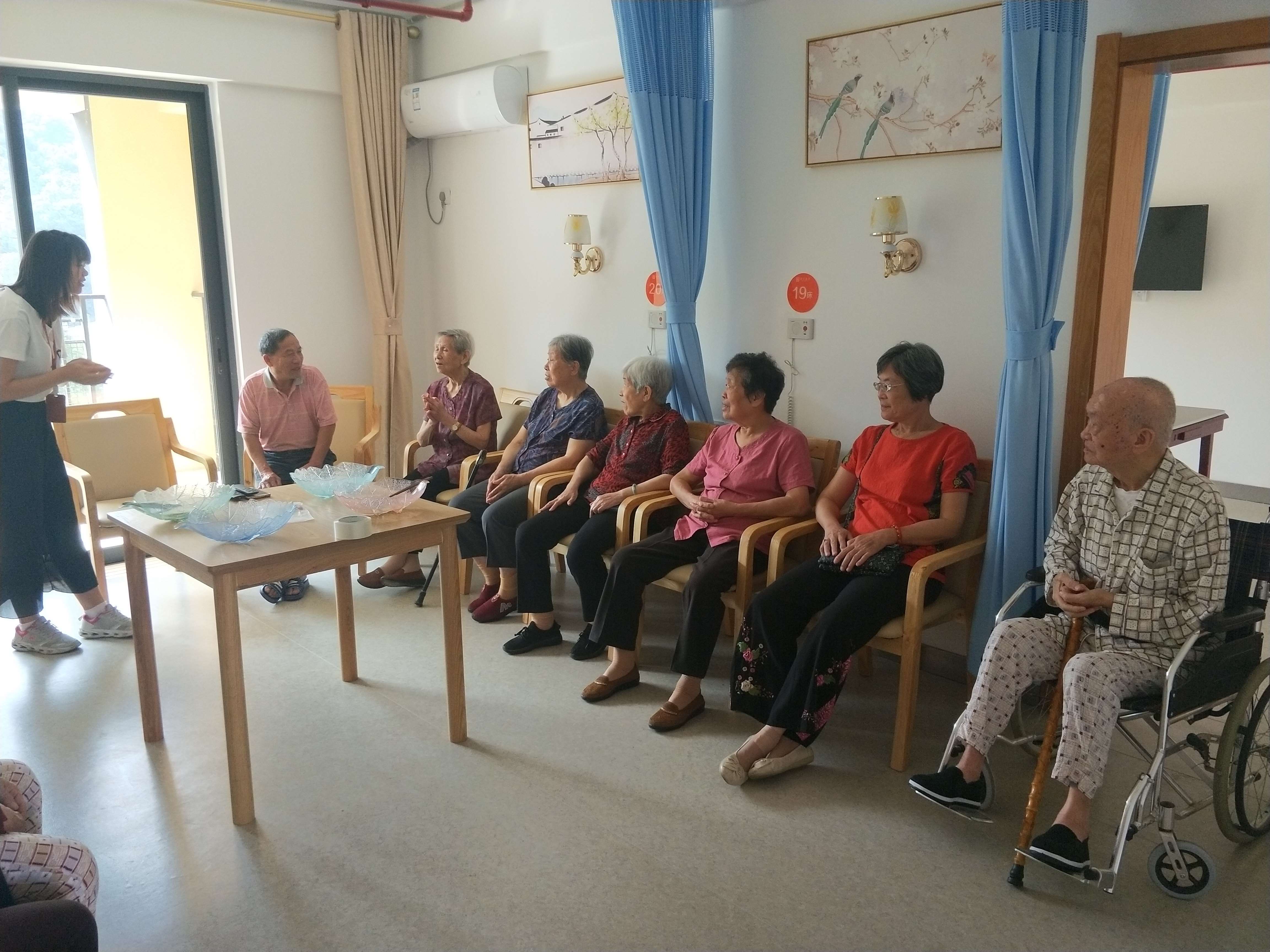 养老院老人活动-福州市晋安区社会福利中心(华煦养老