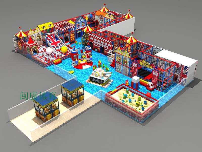 淘气堡儿童娱乐中心城解决设计方案