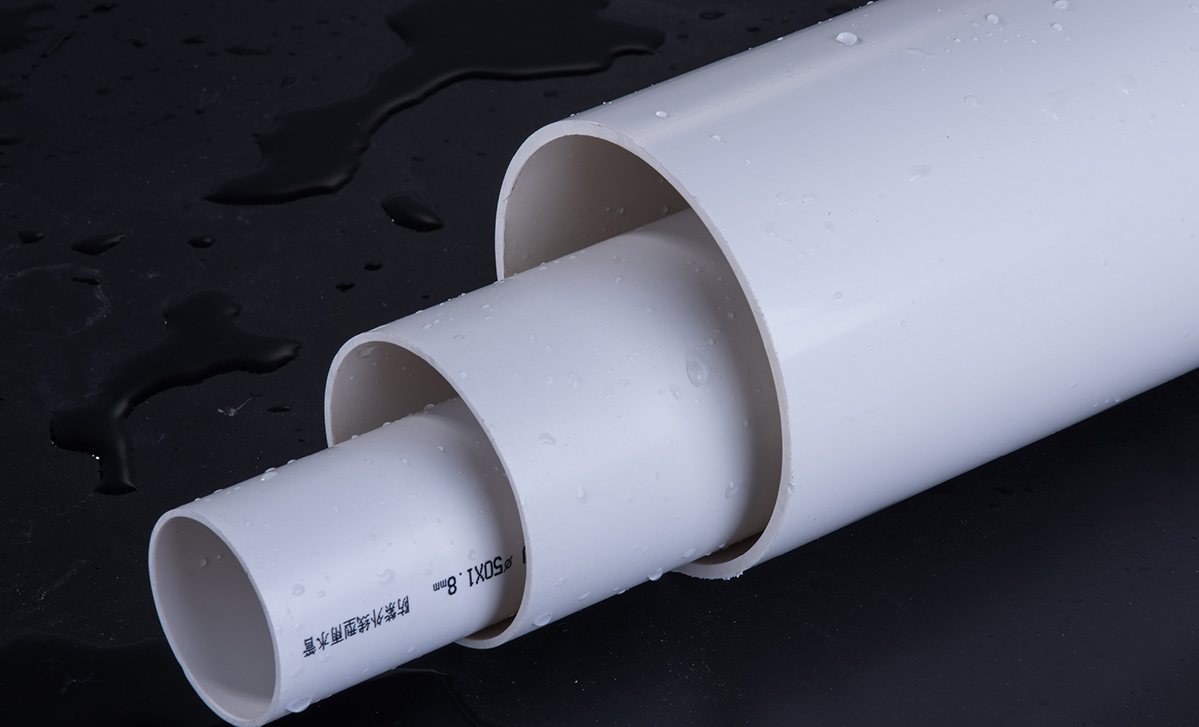 PVC-U實壁螺旋排水管道