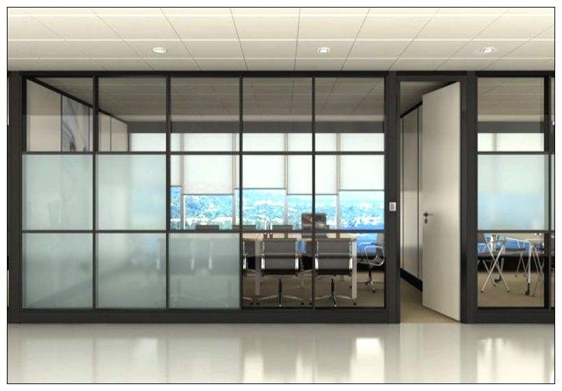 無錫辦公室玻璃隔斷一般會把辦公室分成哪些區域