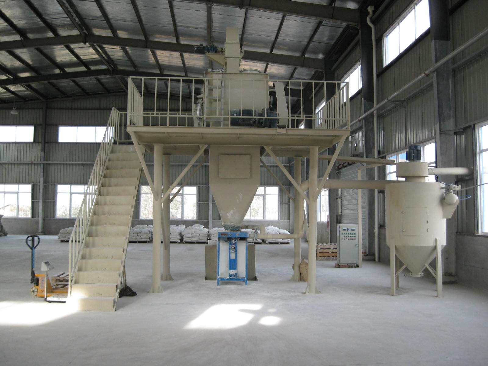 干粉砂浆设备厂家要明确职责施工项目