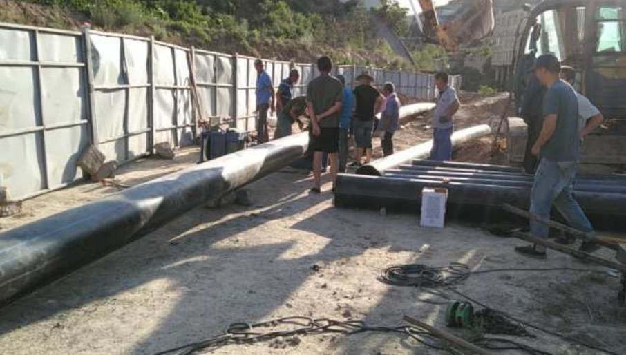 pe給水管壓力測試與變形處理以及強度測試？