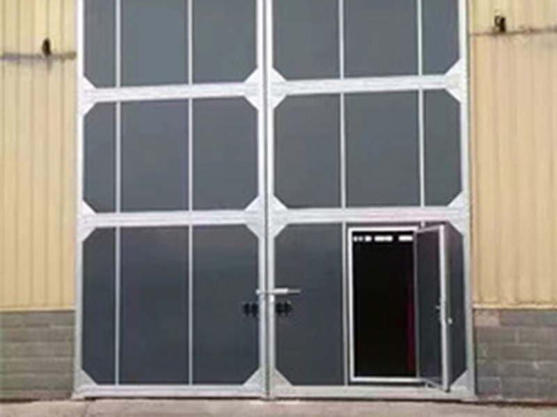 折叠厂房门