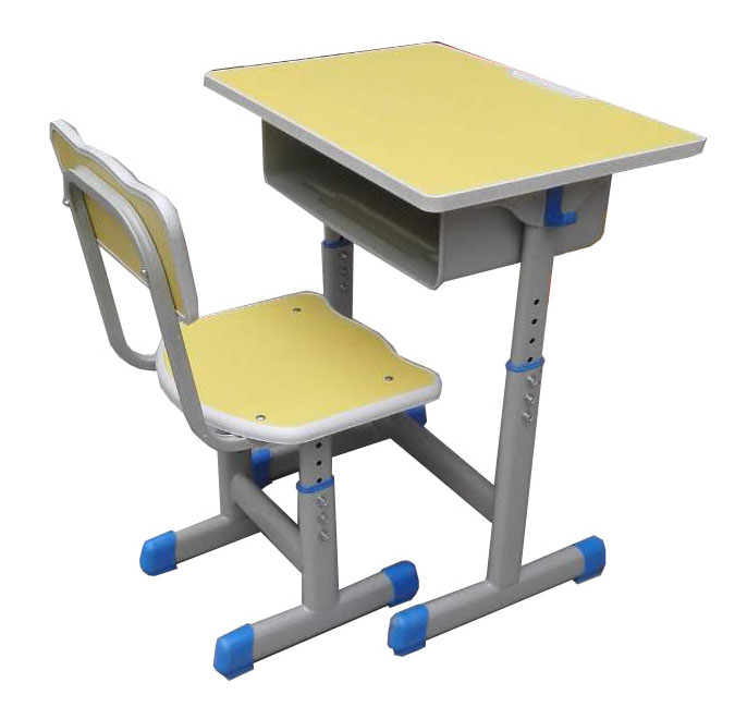 单人课桌椅型号HX-KZY-003