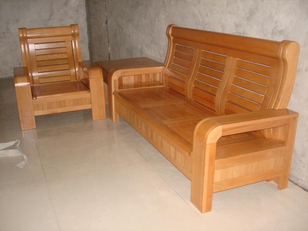 中式实木沙发