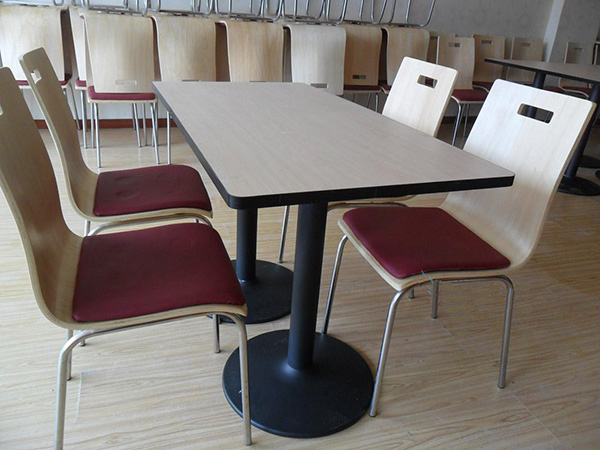 说一说甘肃兰州食堂餐桌椅的常用材质有哪些？
