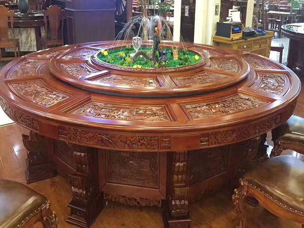音乐喷泉电动桌