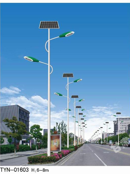 甘肃朗坤照明工程有限公司解析双灯头太阳能路灯到底有哪些优势？