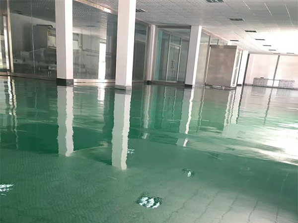 西寧昶林糧貿公司車間環氧地坪項目