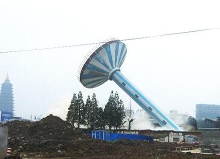 兰州伞形水塔拆除公司
