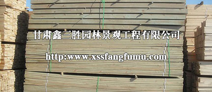蘭州防腐木工程公司分享防腐木材表面處理的目的和意義
