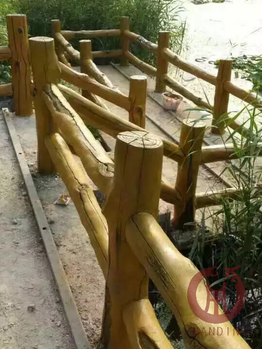 寶雞龍門洞景區仿木欄桿現場制作工程項目 