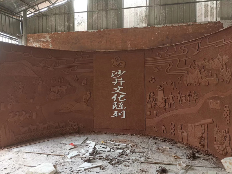 兰州塑石假山