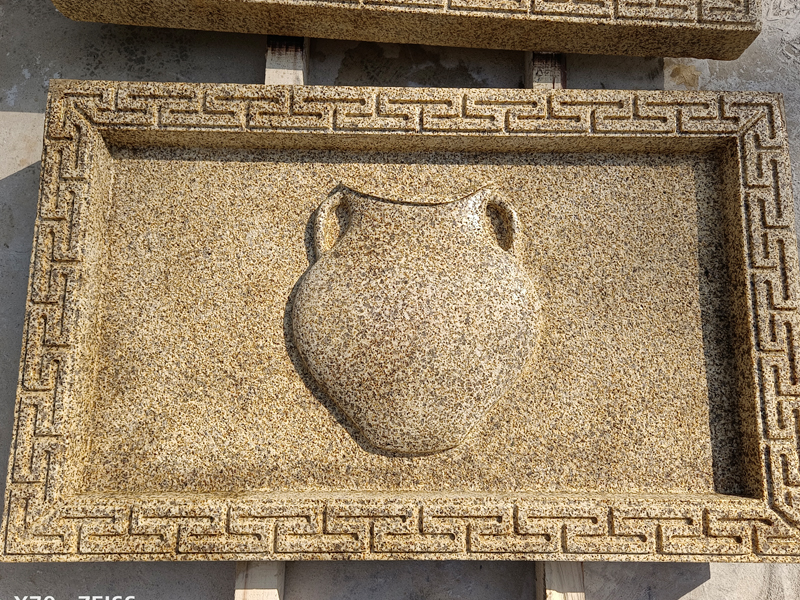 临洮县寺洼山文化广场石雕、浮雕装饰雕塑制作安装