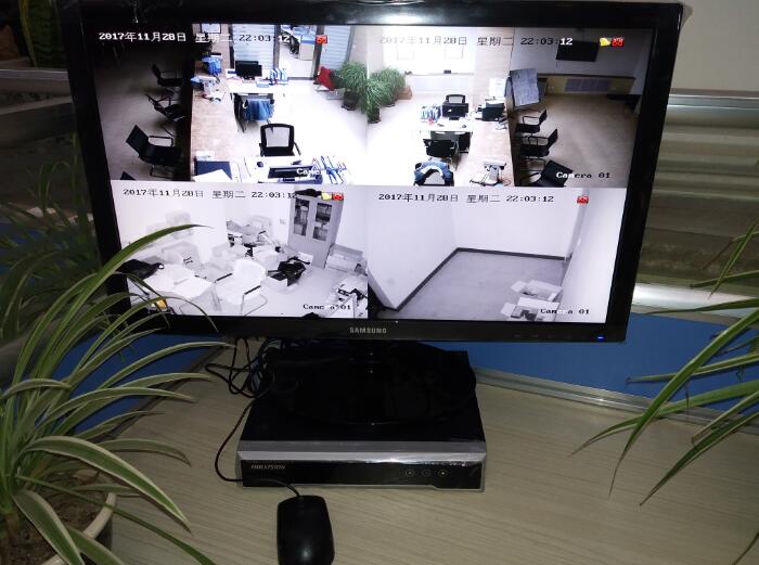 隴南煙草公司視頻監控系統安裝
