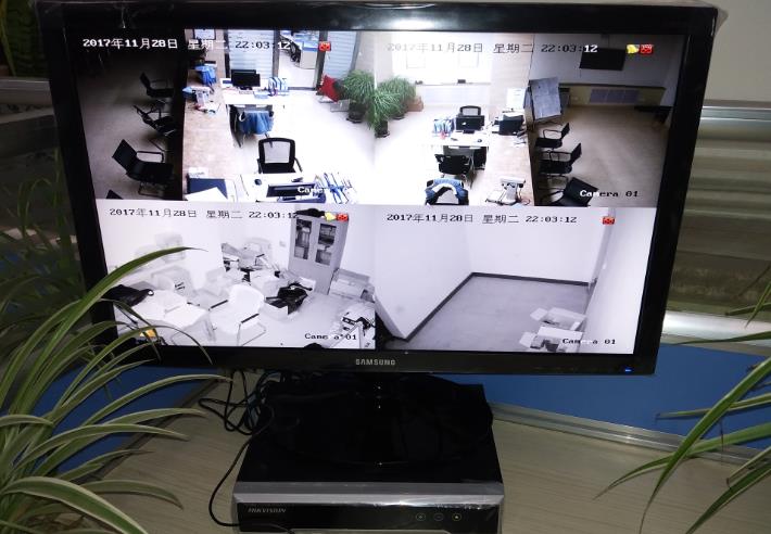 隴南煙草公司視頻監控系統安裝工程