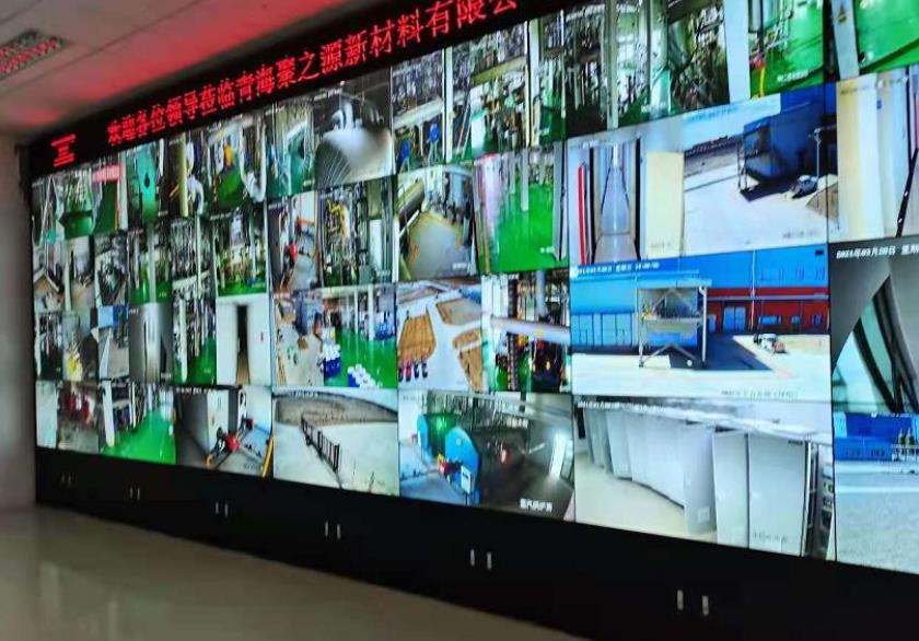 青海视频监控及大屏显示系统-青海聚之源项目