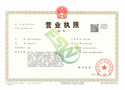 公司資質榮譽檢測報告