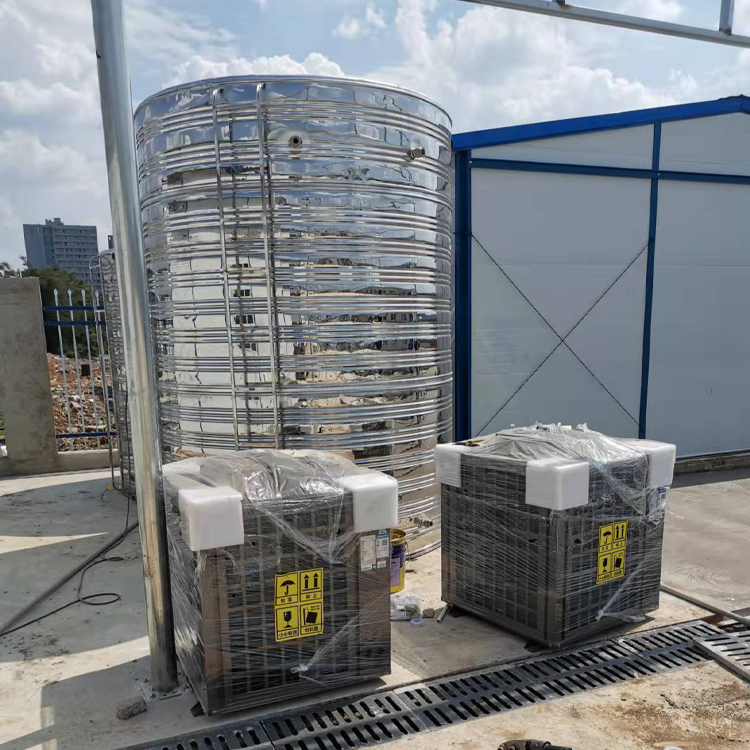 中交建设项目空气能热水器安装案例