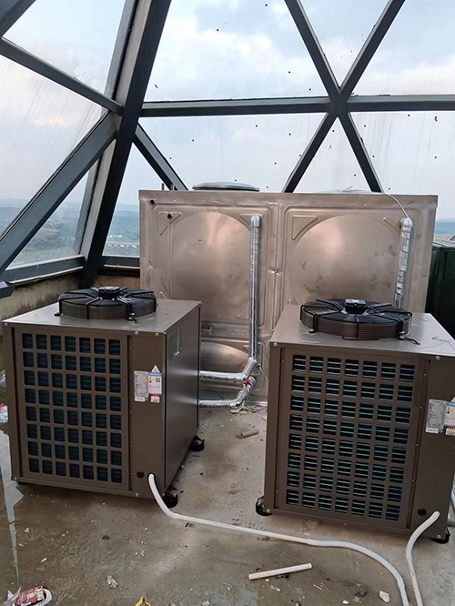 5p空气能热水器安装案例