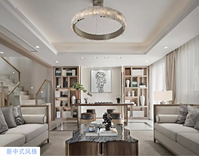 新中式风格别墅家具