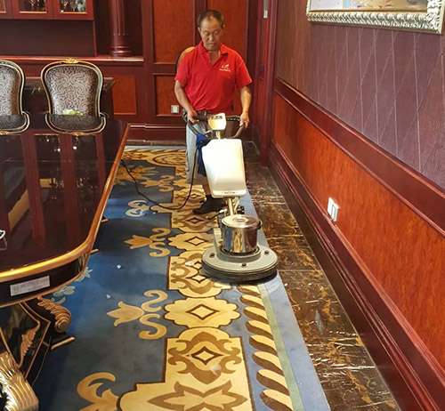 賓館地毯清洗