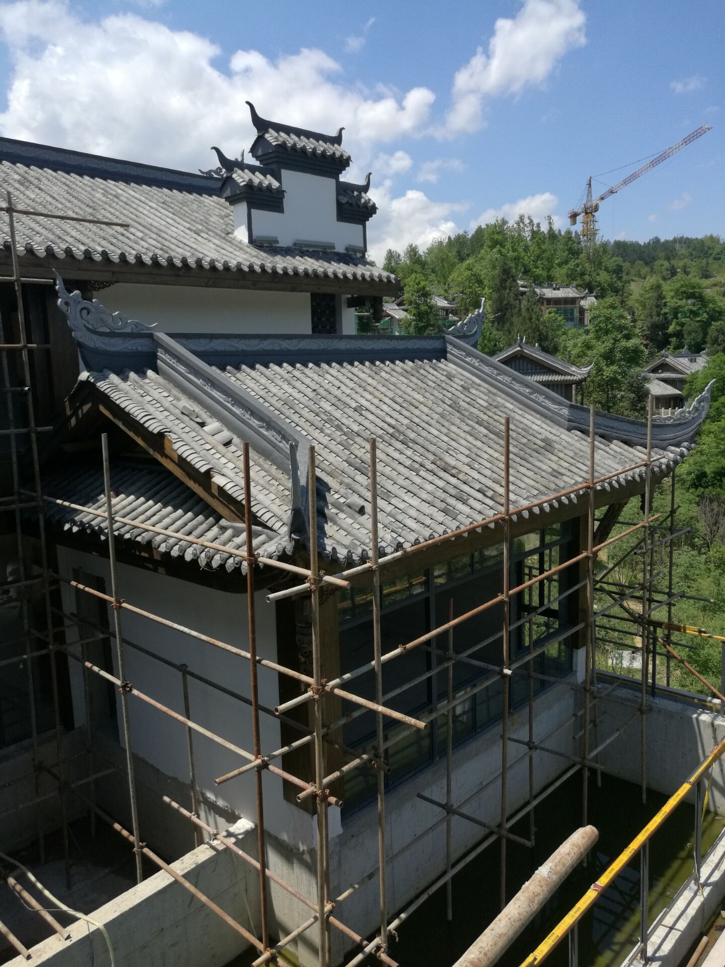 贵州古建筑对于仿古建筑修建所使用到的新材料和新技术