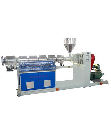Inflatable production line-extruder