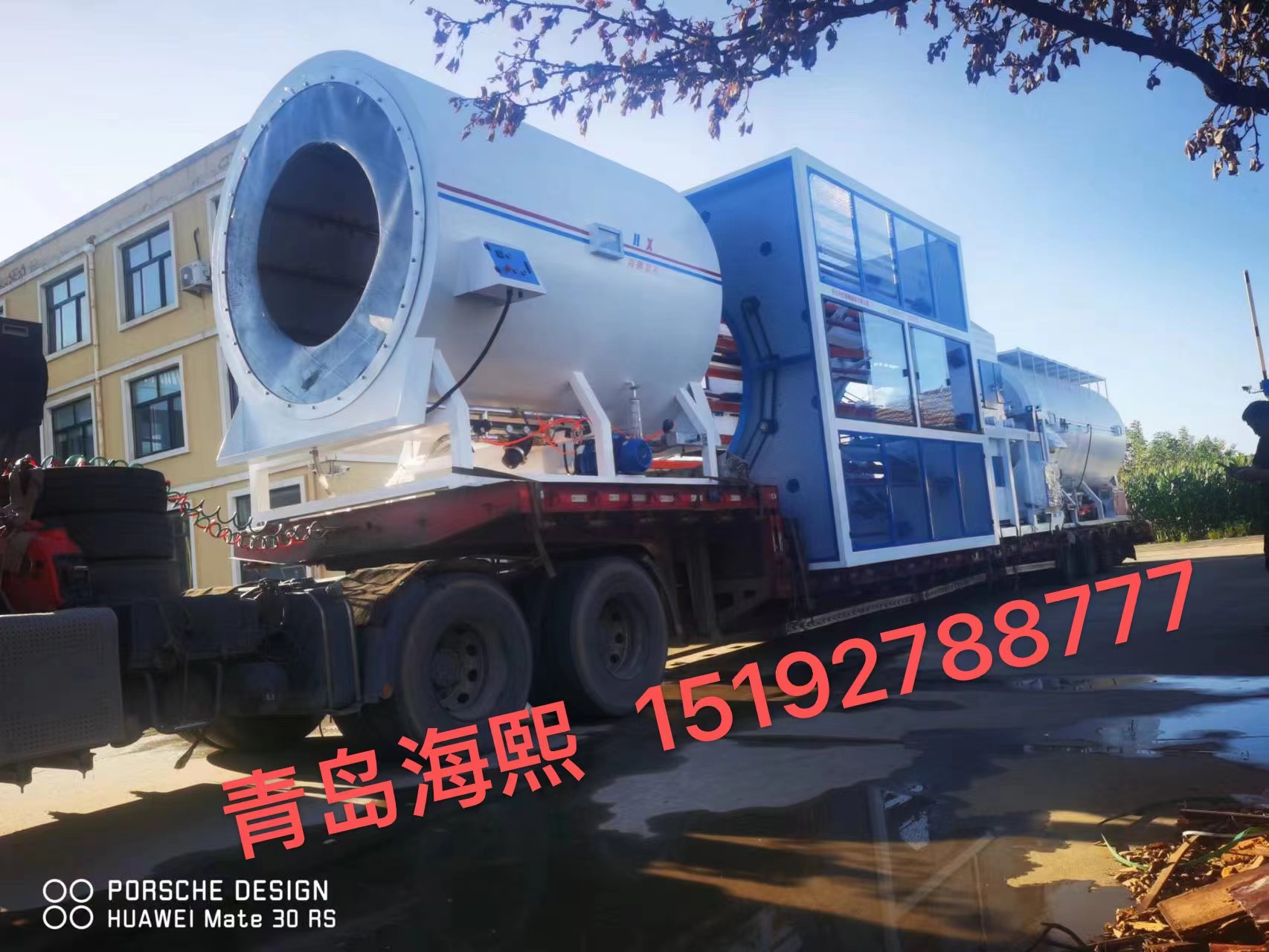 The first car of Hebei Shengcang Pipeline Anti-corrosion Engineering Co., LTD
