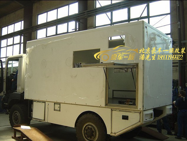 北京专业MAN重型卡车改装越野房车公司