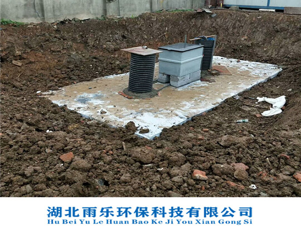 漢陽區雨水收集現場