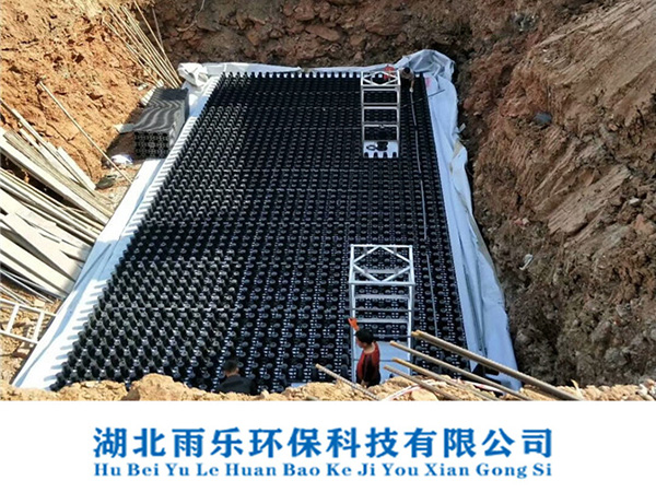 2020年4月17日汉水华城雨水收集项目验收！
