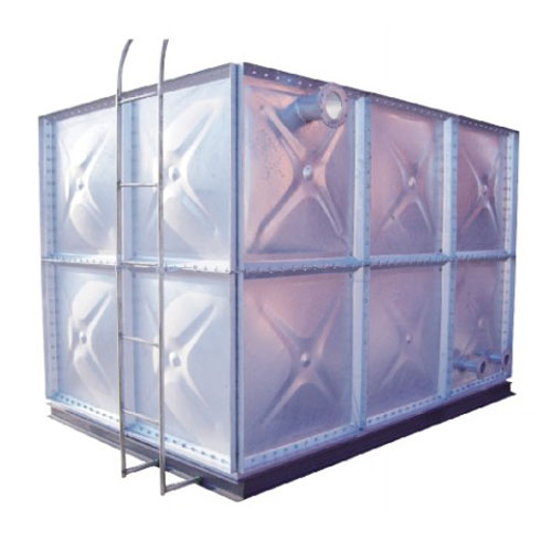 镀锌钢板消防水箱​安装时箱底四周及箱底标准块之间的连接缝隙要座落在支座上。