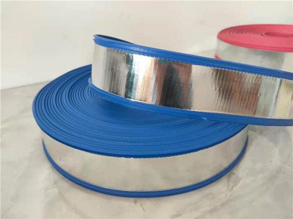 Blue rubber strip