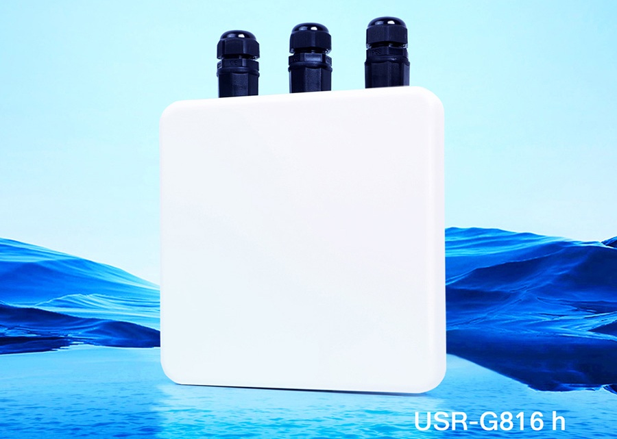 USR-G816（防水版）戶外防水5G工業路由器