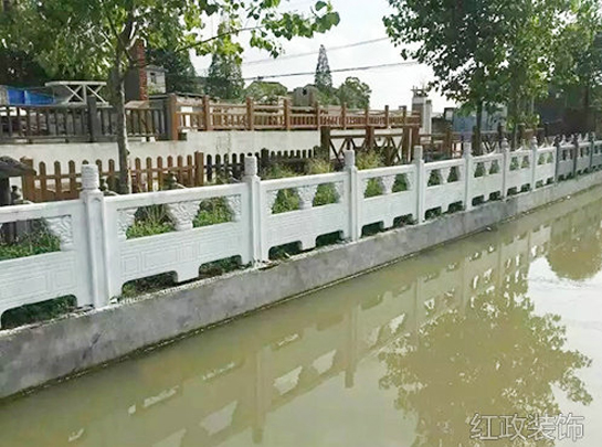 河堤水泥护栏