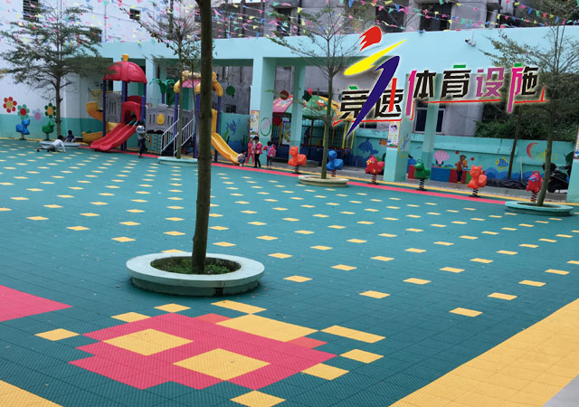 悬浮式地板出现在幼儿园只因这些优势