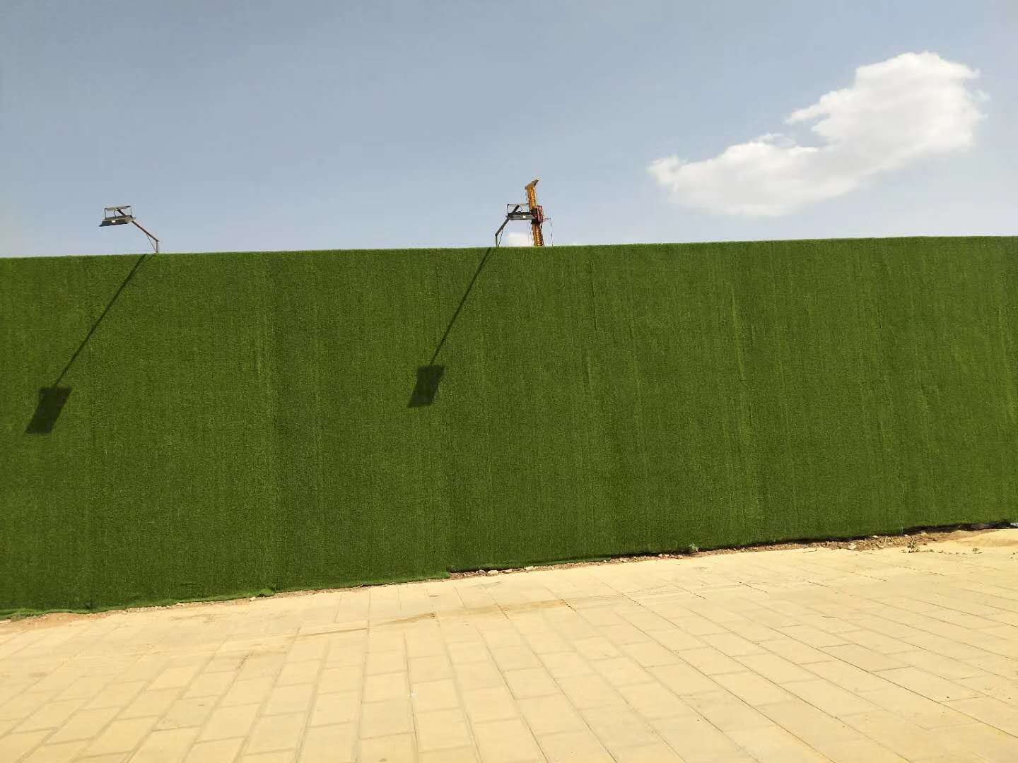 株洲绿地围挡人造草坪