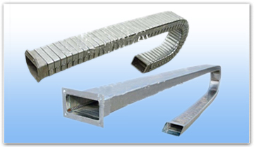 专业供应南京地区矩形金属软管和导管防护套