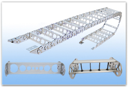 华意机床附件专业提供TL125型钢制拖链