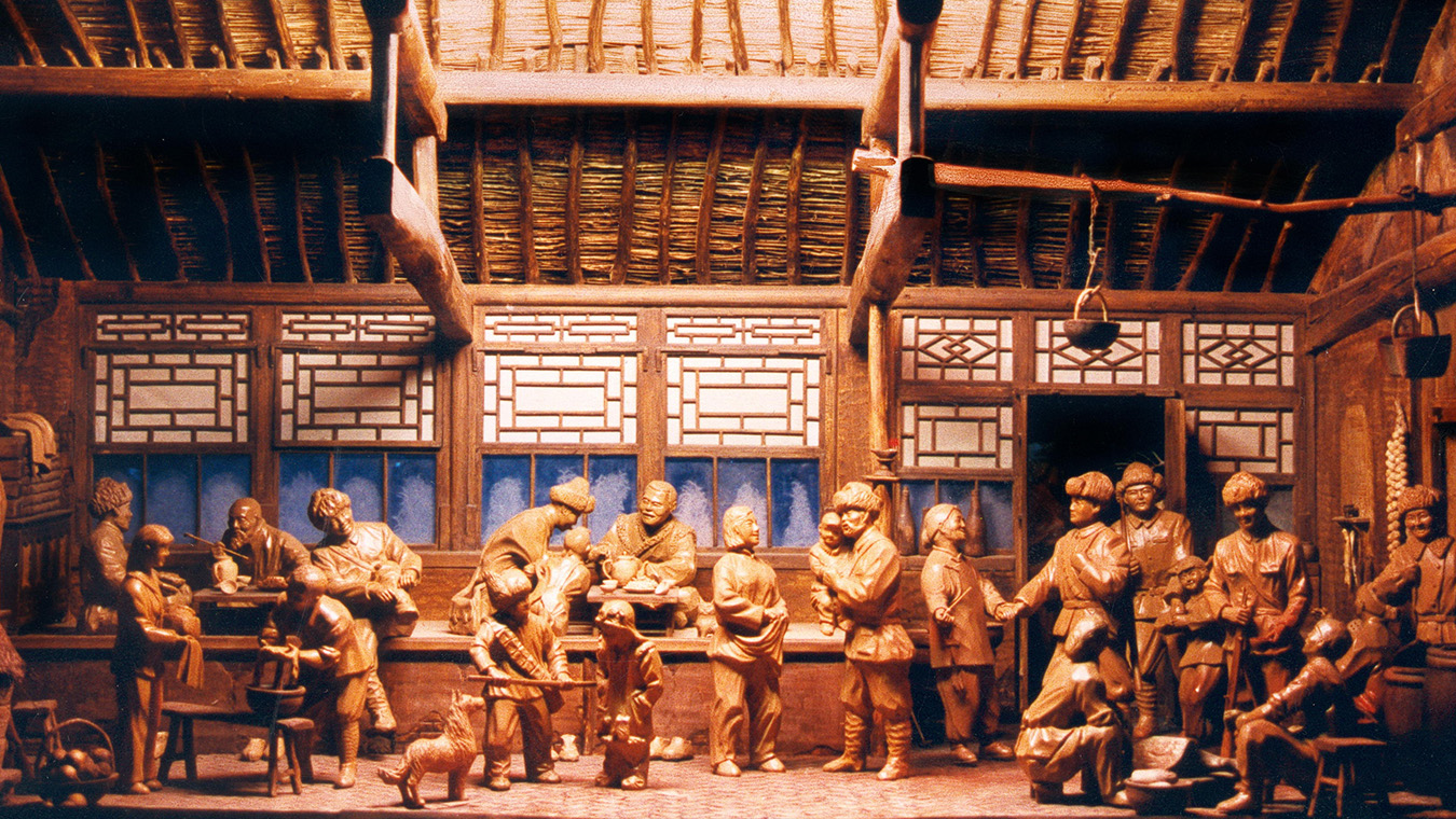 上海“九·一八”历史博物馆微缩场景