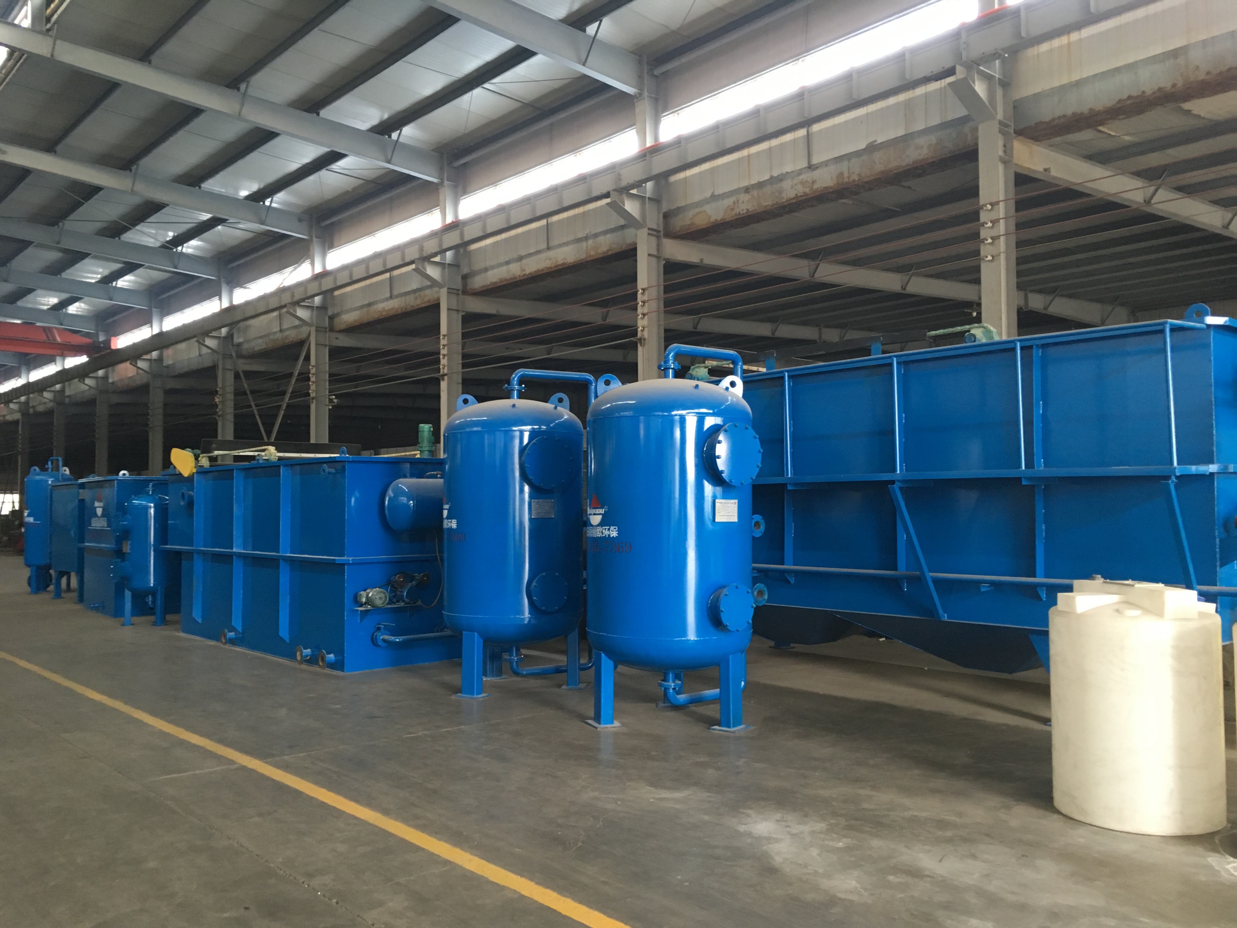 青岛/烟台洗砂沙场污水处理设备是现代化生产的物质技术基础