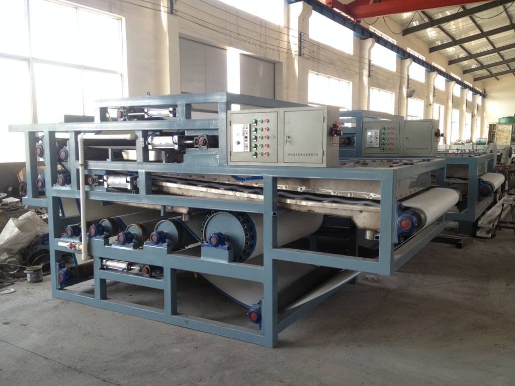 梧州/北海带式压滤机脱水过程可分为四个重要阶段