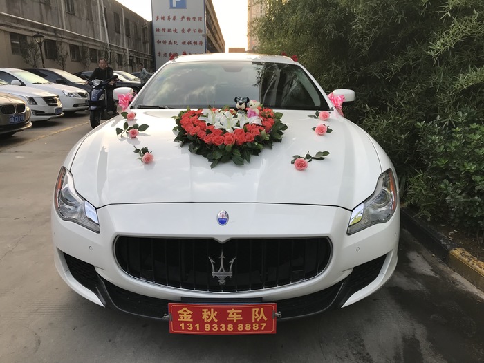 郭杜婚礼车队