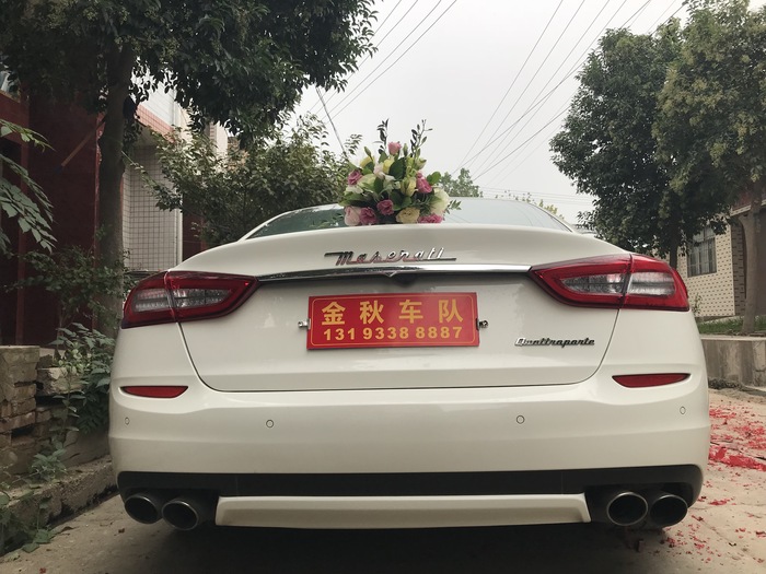秦陵婚礼车队