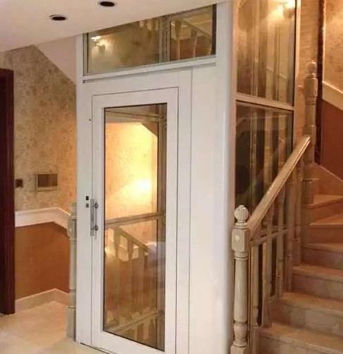 复式楼房上下楼不喜欢使用楼梯的西安电梯厂家帮您安装一个家用的小型电梯