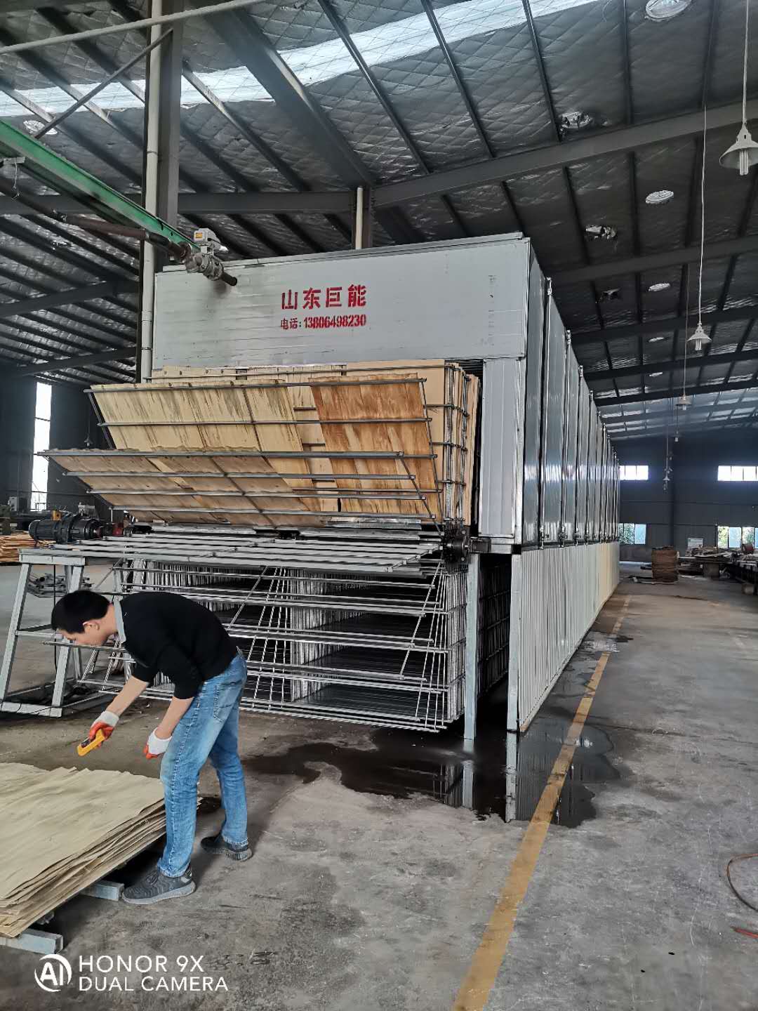 杨木单板烘干机