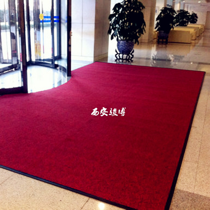 西安专业纯棉吸水垫棉绒门口防滑地毯-质量过硬 厂家直销