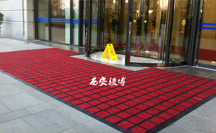 厂家直供酒店门厅模块地毯/除尘防滑吸水-西安骏博