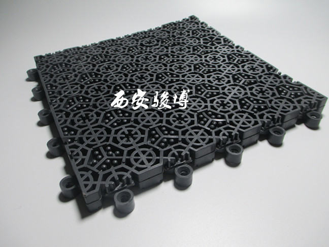 经典黑色工业塑胶耐磨、耐酸碱、抗紫外线隔水疏水防滑地垫